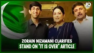 No Apology: Zorain Nizmani Clarifies Stand on &ldquo;It Is Over&rdquo; Article | Pakistan Observer
