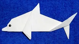 Cómo hacer un DELFIN de papel