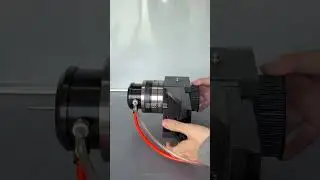 Pneumatic rotary chuck spindle integrated system, suitable for lathes and grinding machines. #chuck