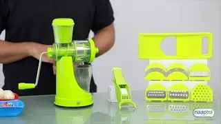 How to use Manual Juicer for everyday fresh juice