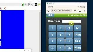 Веб-интерфейс QLC+, часть 2 &laquo;DMX-клавиатура&raquo;