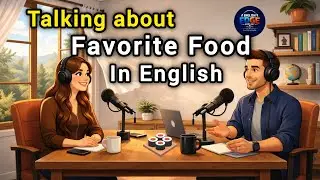 Talking about favorite food in English | English Conversation Practice | English Edge Podcast 