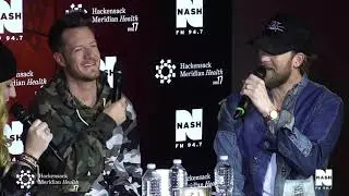Florida Georgia Line Interview with Kelly Ford LIVE from HMH Stage 17!