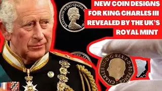 NEW 50 PENCE COIN DESIGNS FOR KING CHARLES III 2022 RELEASED BY THE UK&rsquo;S ROYAL MINT