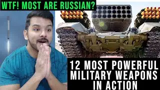 12 Most Powerful Military Weapons in Action | CG Reacts