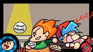 Pico steals your meme! (FNF Animation) #Shorts