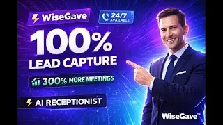 WiseGave AI Receptionist: Never Miss a Sales Call Again | Automated Lead Capture