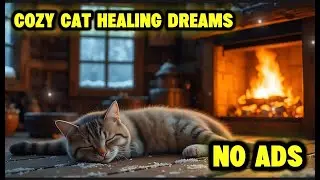 Firework Stress Relief for Cats | Cozy Cat Healing Dreams - Comforting Anti-Anxiety Music ❤️🐾