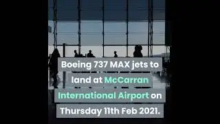 Boeing 737 Max Latest News First Stop Las Vegas after grounding #shorts