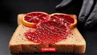 Lava Snake Fruit ASMR： Cutting, Spreading & Eating 🍊 ｜ #ASMRFood #4K