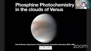 Phosphine chemistry in the clouds of Venus - video of live stream held on 22 September 2020