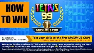 TETRIS 99 TIPS: HOW TO WIN THE MAXIMUS CUP
