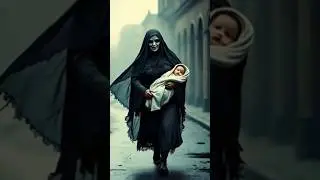 A old lady ghost in the city#viral #cat #trending#memecore#ai #ladyghost#animation@dangerousnext