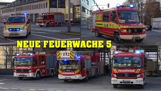 [NEUE FEUERWACHE & WASSERRETTUNGSZUG] - Feuerwehr MÜNCHEN | Einsatzfahrten neue & alte Wache 5
