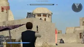 Star Wars: Battlefront II (2005) | Instant Action #87 – Mos Eisley, Tatooine with Han Solo