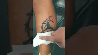 Jordan tattoo on thais in dehradun (Jas_tattoo_studio)