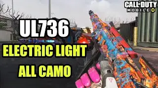 *NEW* Codm Legendary UL736 Electric Light Seasonal And Completionist Camo Gameplay