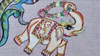 Easy Thanjavur Painting Making at Home | Beginner Friendly TutorialTraditional