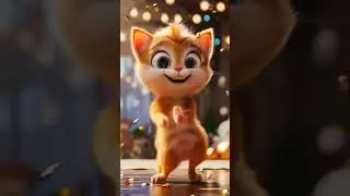 Cute cat dancing with the Macarena song  #forkids #funny #cuteanimal#macarena #macarenadance #cute