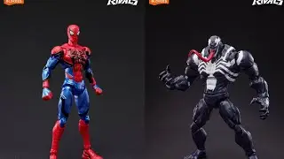 Новые фигурки Человека-паука и Венома из серии Marvel Rivals &mdash; больше фотографий.