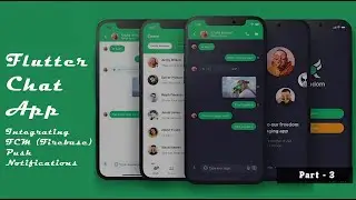 Chat App &bull; Flutter X Firebase || Foreground Background Or Terminated Notifications || Part 3