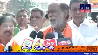 Hyderabad Metro Rail: BJP holds dharna for Metro in Old City Hyderabad