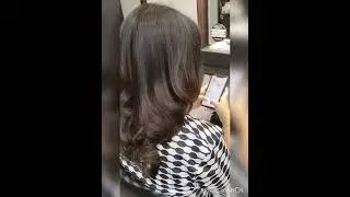 Oval layer. by: Rosida.  Salon Haircode Aeon mall JGC.