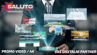 Saluto-Team | Video produkcija | Virtualne &scaron;etnje | Snimanje iz zraka | Time-Lapse | Promo | 4K