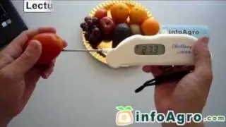 term&oacute;metro para alimentos y bebidas con sonda de penetraci&oacute;n plegable. Checktemp 4