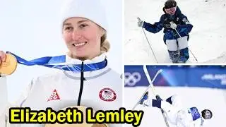 Elizabeth Lemley Wins Gold - women's moguls - 2026 Winter Olympics