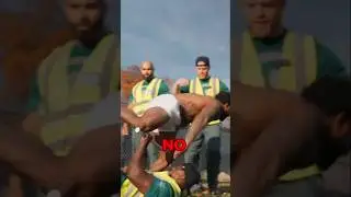 Garbage Men vs Bodybuilders (Mas Wrestling)