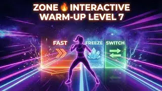 Neon Reaction Zone 🔥 Interactive Warm-Up Game | FAST &bull; FREEZE &bull; SWITCH | No Equipment