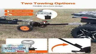 Heavy Duty Trailer Dolly 1500lbs Tongue Weight Capacity 2 in 1 Trailer Mover