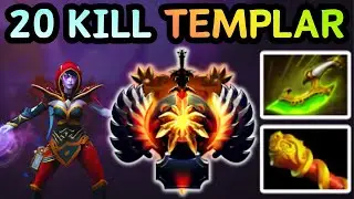 🔥 NEW PATCH 7.40b 20 KILL TEMPLAR ASSASSIN CARRY PURE DAMAGE, NO MERCY | DOTA 2 GAMEPLAY 🔥