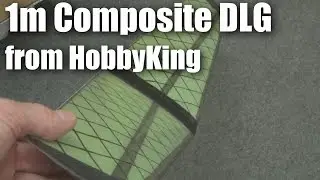 Миниатюрная композитная модель DLG 1000 мм от HobbyKing