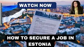 How to Make a Euro CV & Land Jobs in Estonia 2024(Estonia work visa)