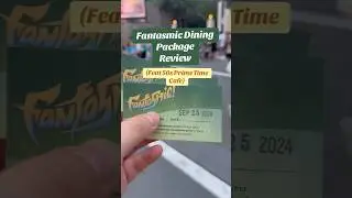 #fantasmic dining package review! 💙💛 #hollywoodstudios #disneydining #disneyfood #orlandoflorida