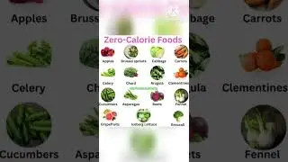 Zero Calorie Foods | Calorie Deficit Foods #shorts #diet #calories