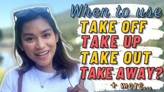 'TAKE' Phrasal Verbs You can USE in English Conversations || ENGLISHERA