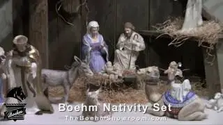 Boehm Porcelain Nativity Set