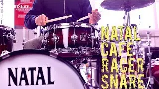 Natal Cafe Racer Snare 14x6,5 - drumstore test