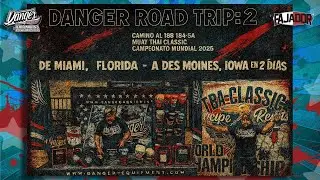 Danger Road Trip, Miami a Iowa, TBA Muay Thai Expo, Parte 2