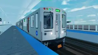 Roblox l CTA Loop - Series 5000 Cermak- McCormick Place → Cermak- McCormick Place (Green Line ride)