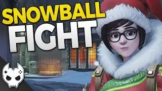 Overwatch SNOWBALL FIGHT - New Holiday Brawl