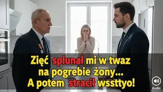 Zięć splunął mu w twarz na pogrzebie żony, a on, cichy weteran, zniszczył imperium zięcia bez...