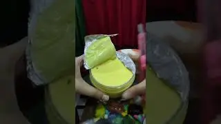 Let's unbox my new Janet Orange C Extra mild Bleaching Cream with ASMR sounds! 🍊💛 unboxing videos