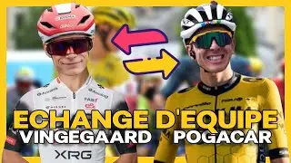 Et si POGACAR et VINGEGAARD ÉCHANGEAIENT leurs équipes ?! | PRO CYCLING MANAGER 25