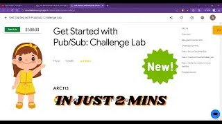 Get Started with Pub/Sub: Challenge Lab | ARC113 | #qwiklabs
