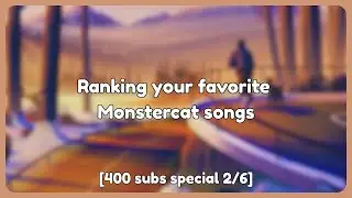 Ranking your favorite Monstercat songs [400 subs special 2/6]