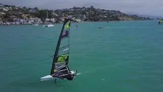 Waszp sailing at Nelson Yacht Club